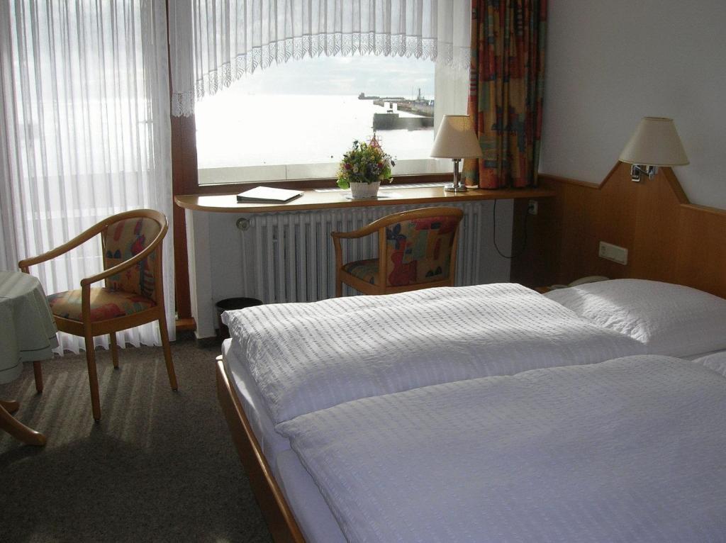 Hotel Hues Weeterkant Heligoland Zimmer foto